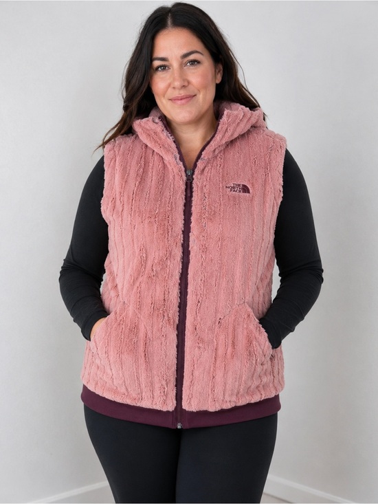 The North Face Jackets & Blazers - The North Face Women's Dusty Rose Hooded Fleece Vest